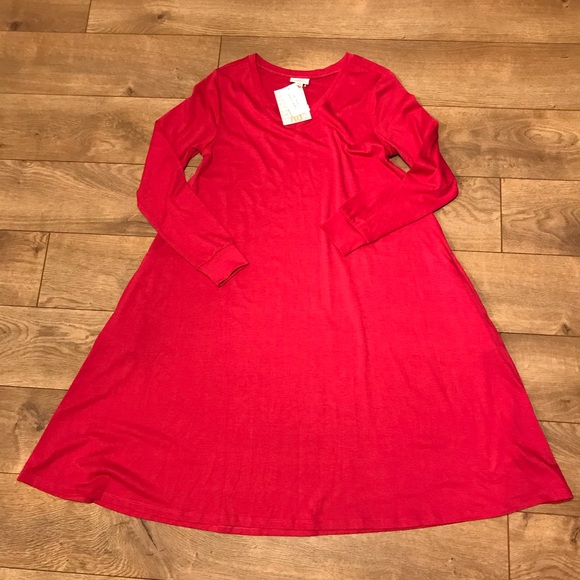 LuLaRoe Dresses & Skirts - LuLaRoe Emily Pink Dress